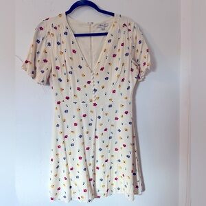 Madewell Orchid Floral Dress